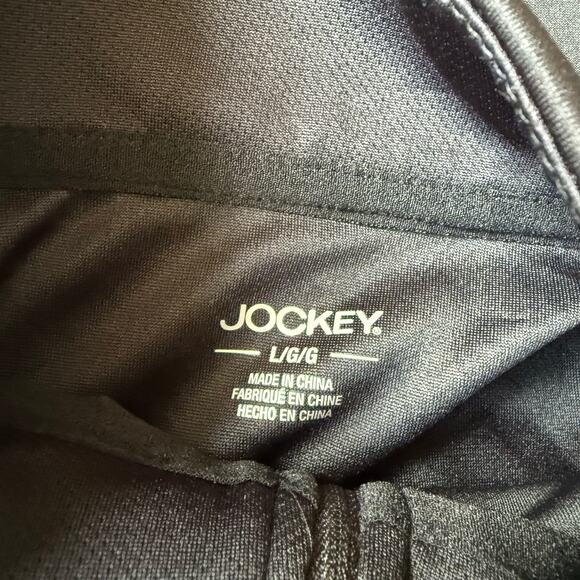 Jockey Women's Full Zip Convertible Jacket Vest Black Size L Athleisure Workout - Picture 3 of 13